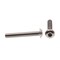 Prime-Line #10-32 Socket Head Cap Screw, Button, Plain Stainless Steel, 1-1/4 in Length, 10 PK 9169135 - alternate 4